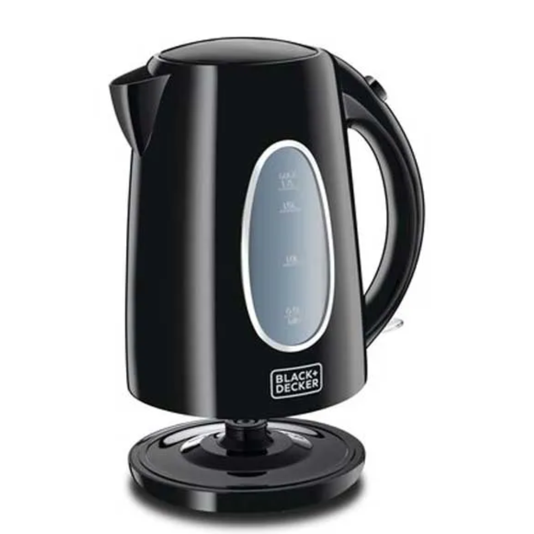 Black and decker fashion 1.7 l stainless steel kettle